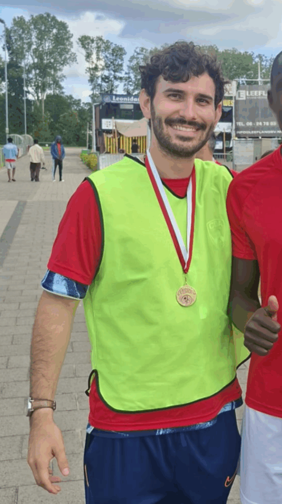 voetbal toernooi COA stichting Even Anders Iddo
